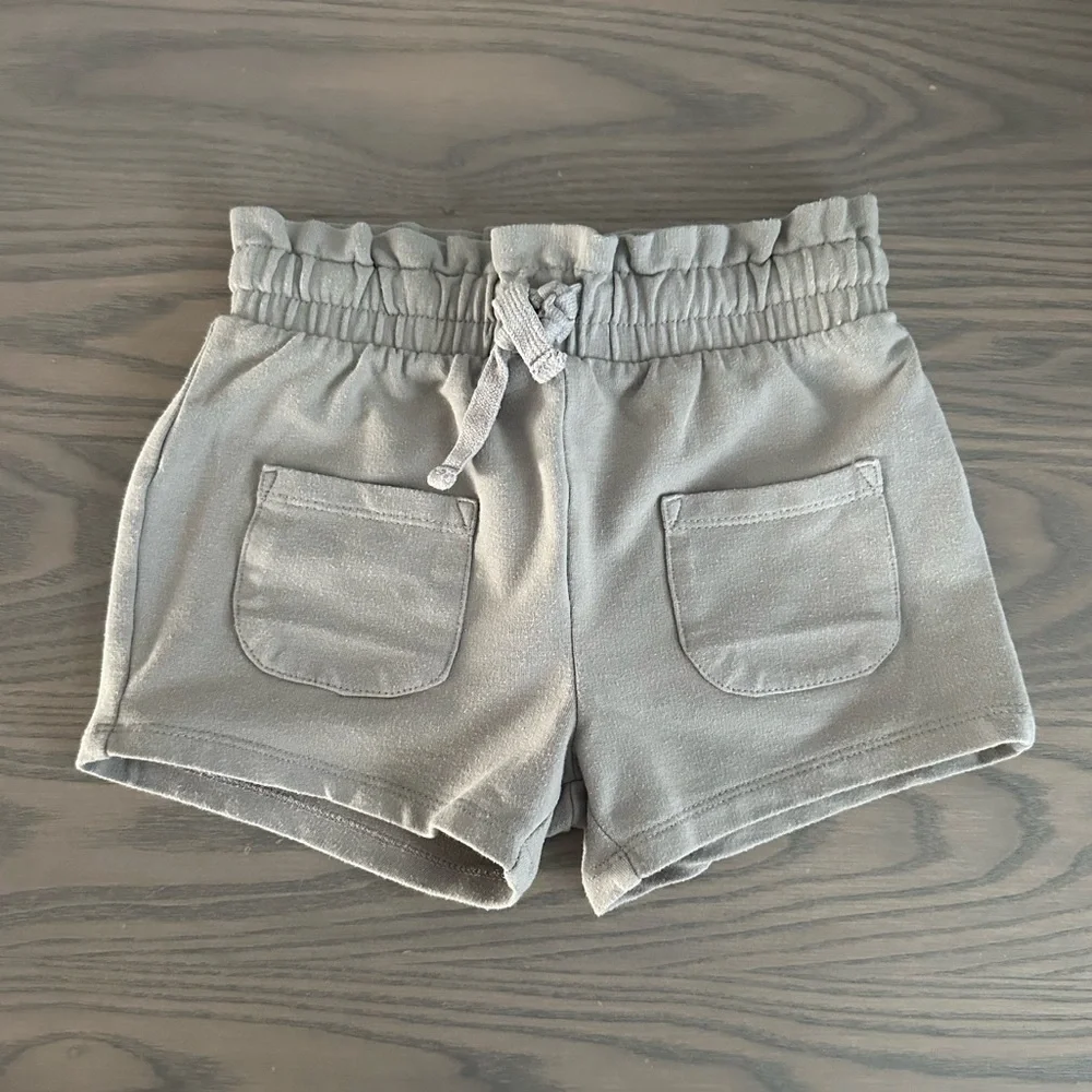 MILES THE LABEL TODDLER GIRL PAPERBAG WAIST SHORTS & WOVEN LYOCELL SHORTS